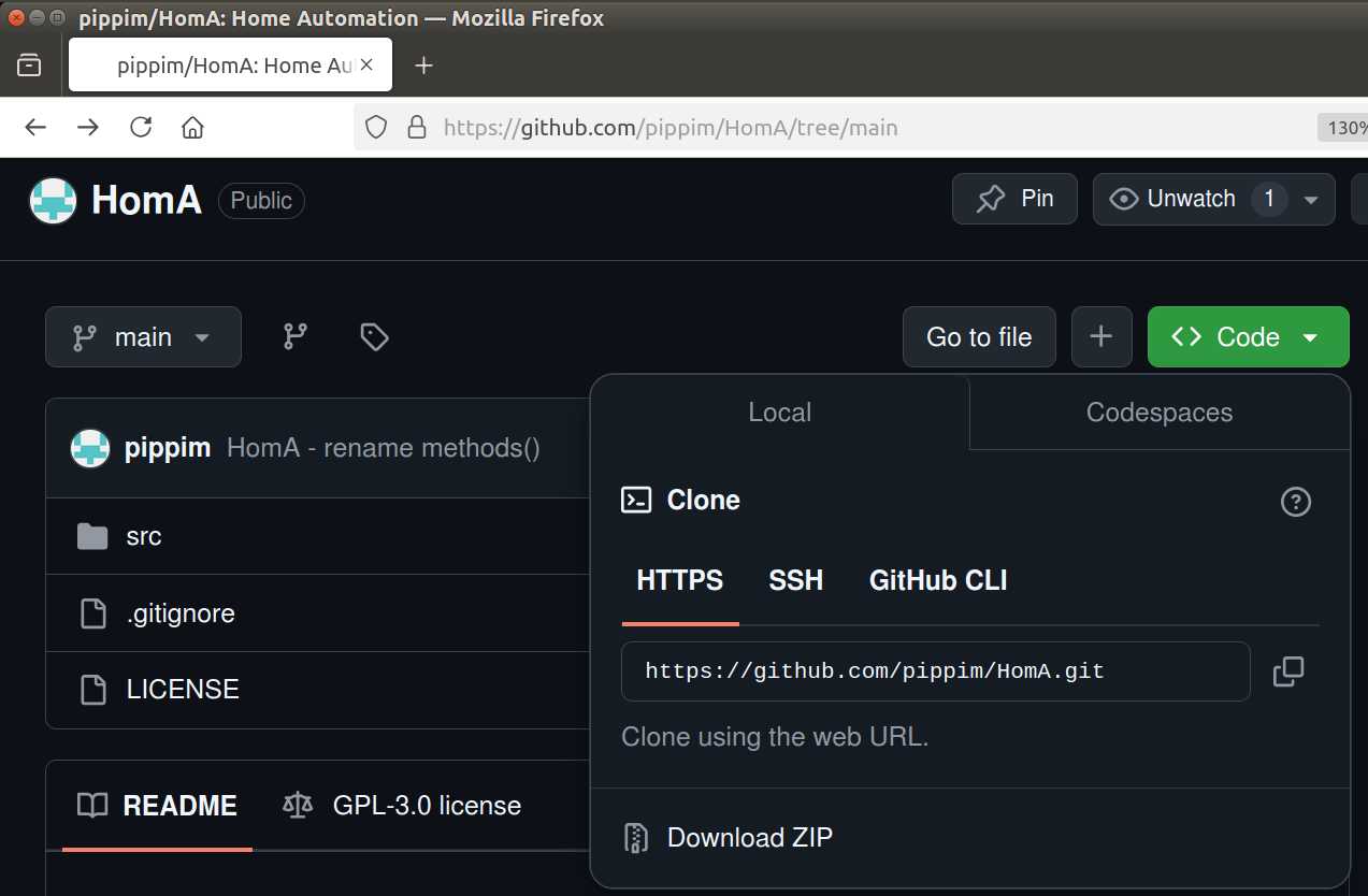 HomA - Download ZIP